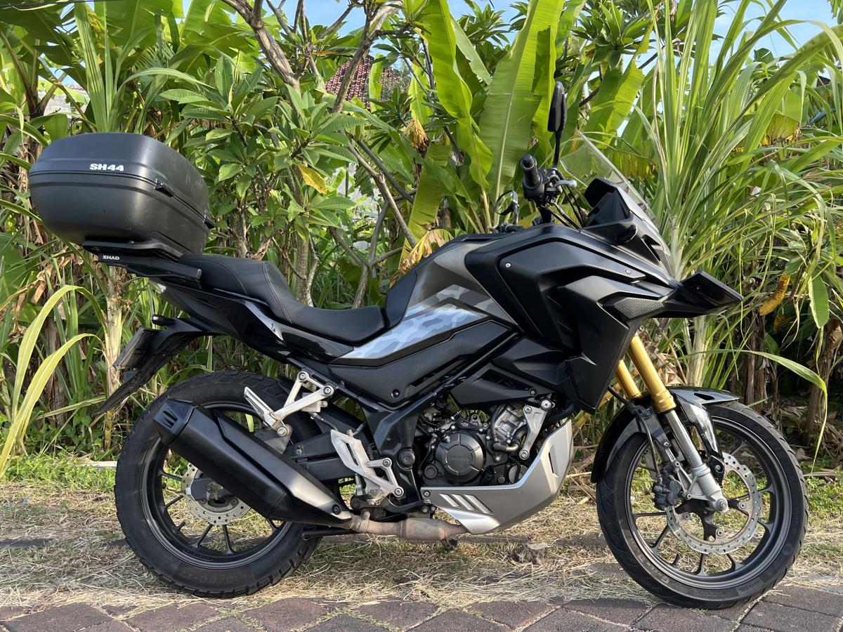 Second black Honda CB150X rental bike in Bali from the new arrivals batch
